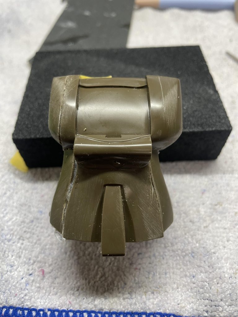 定番の八の字ではなく幅詰め貧ヌー化しましま