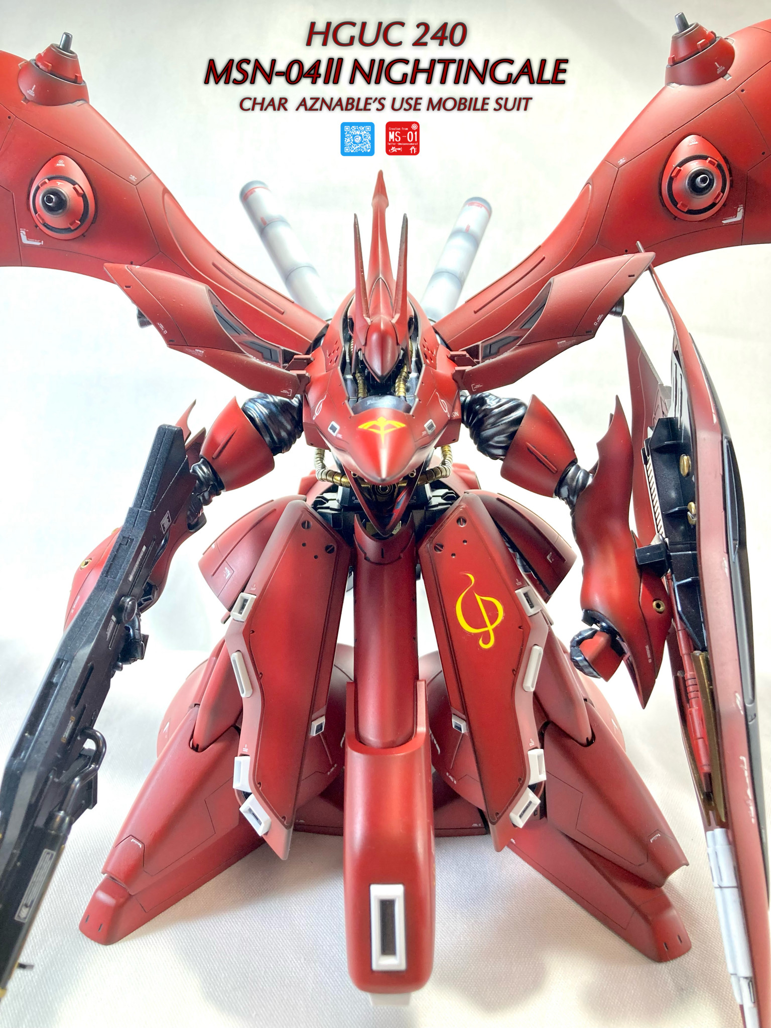 HGナイチンゲール｜クラブマンさんのガンプラ作品｜GUNSTA（ガンスタ）