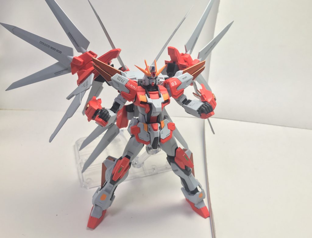 超過排熱機構、イクシードチャージ。余剰出力を発光部分だけで賄えなくなったか、あるいは更なる出力が求められる時に発動する放熱システムであり、副次的な効果としては一時的な機体性能の強化や、各種リュミエールの制御性能が向上するといったものが挙げられる。