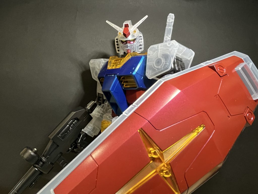 メガサイズ　スケスケガンダム1/48–5枚目/制作者：30代オヤジ