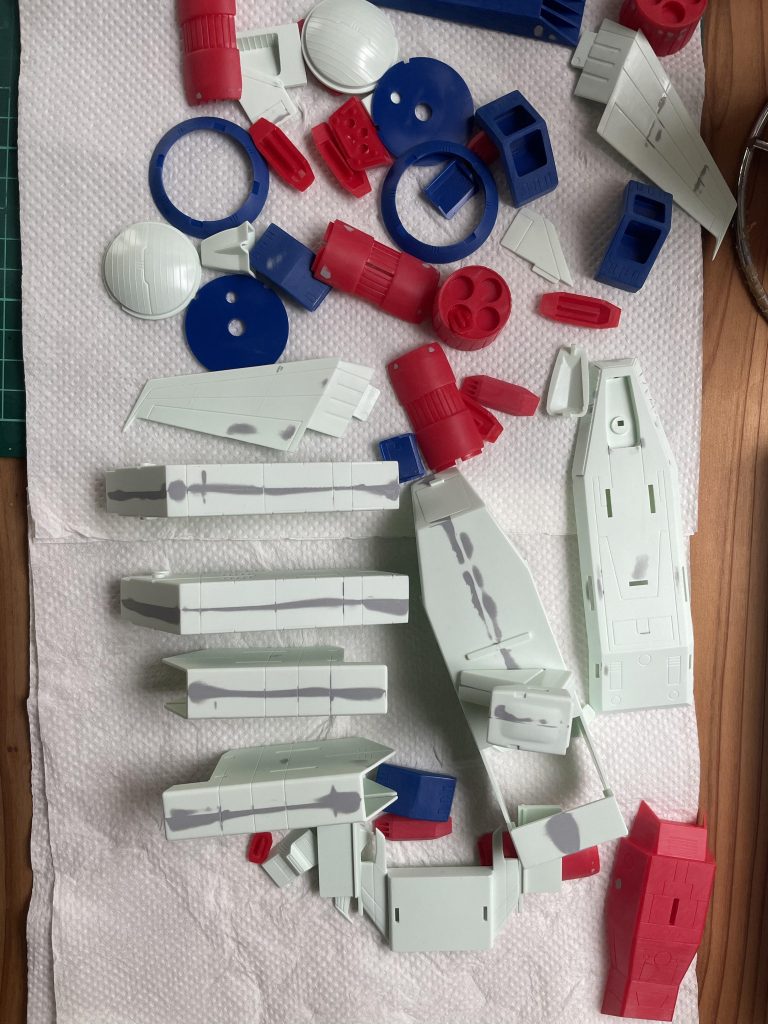 旧キット　ホワイトベース–8枚目/制作者：ogagaga