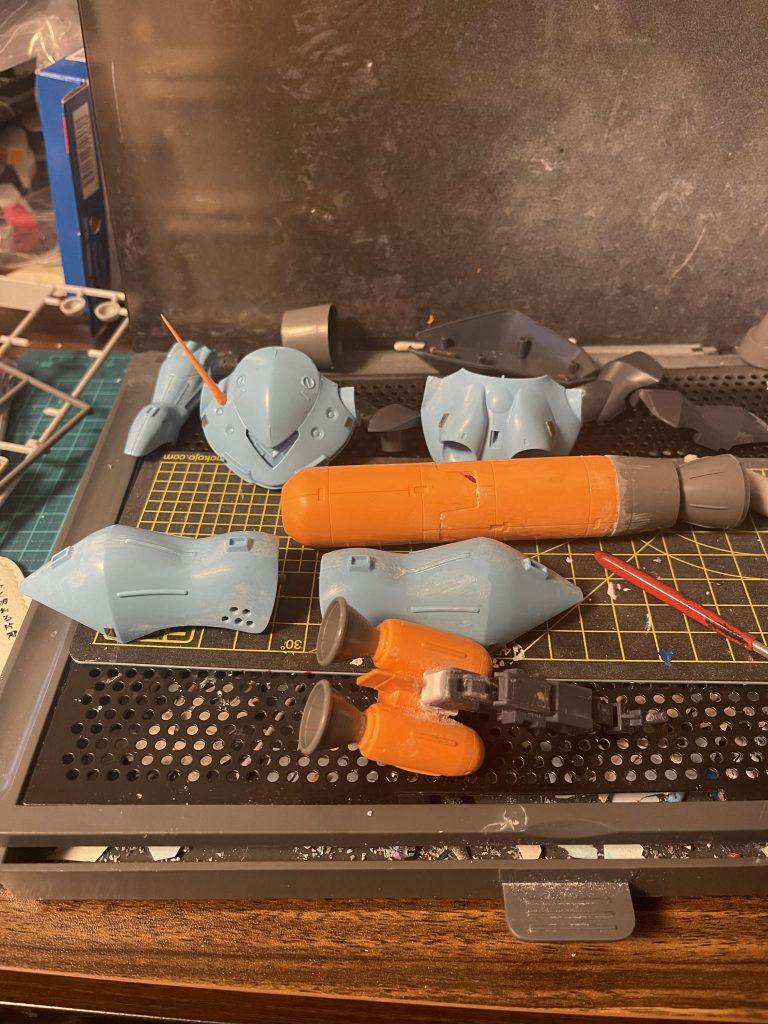 HG ハイゴッグ・アメイン(境界戦機ミキシング、改造)–3枚目/制作者:ゆーり(ロールシャッハ1号CV)