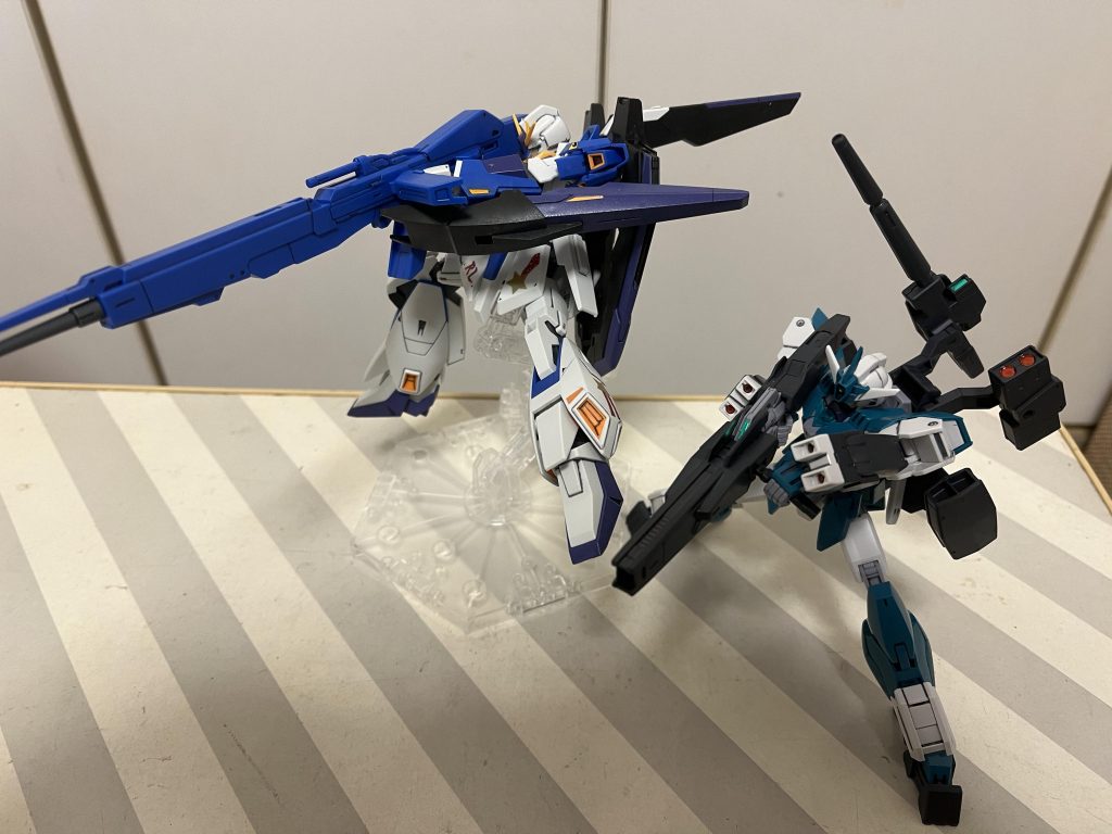 そこに飾ってあったヴィートルーと一緒に射撃!