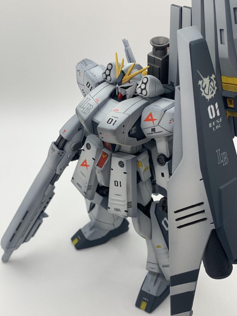 HGUC νガンダムhws ファレホ塗装–5枚目/制作者：MR.T