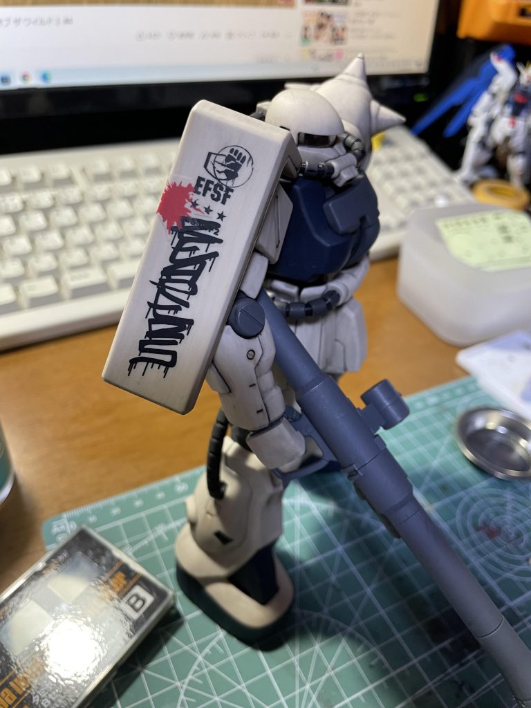 MG ザクF2型 連邦軍仕様–2枚目/制作者：numa_881