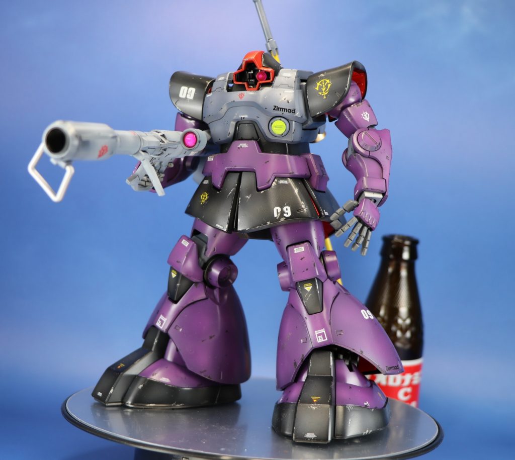 モノアイカバーは外してありますが勿論つけておきます