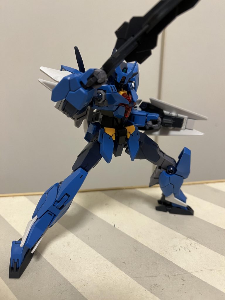 比較用。アースアーマーをそのままティターンズコアガンにつけた場合。こう見るといかにメルクワンがティターンズと相性いいか分かると思います。