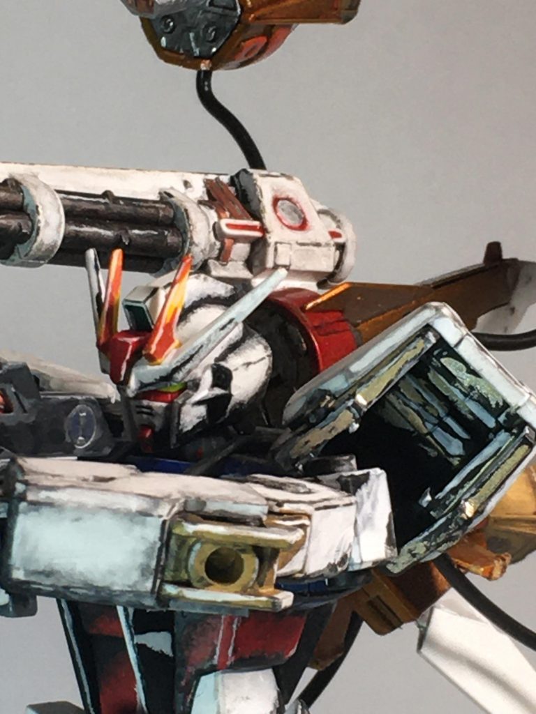 こういうアップにした時に耐えられない塗り方が好きでやってます。