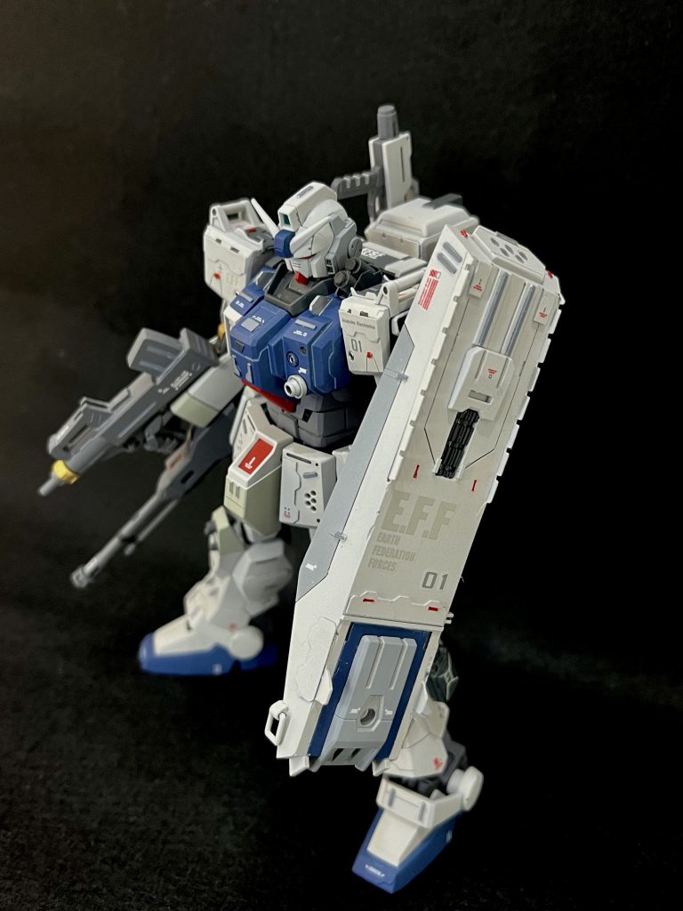 付属のシールドは小さく感じたので、大きいシールドが欲しくジャンクをあさりましたが、イメージのものがなかったのでスクラッチしました