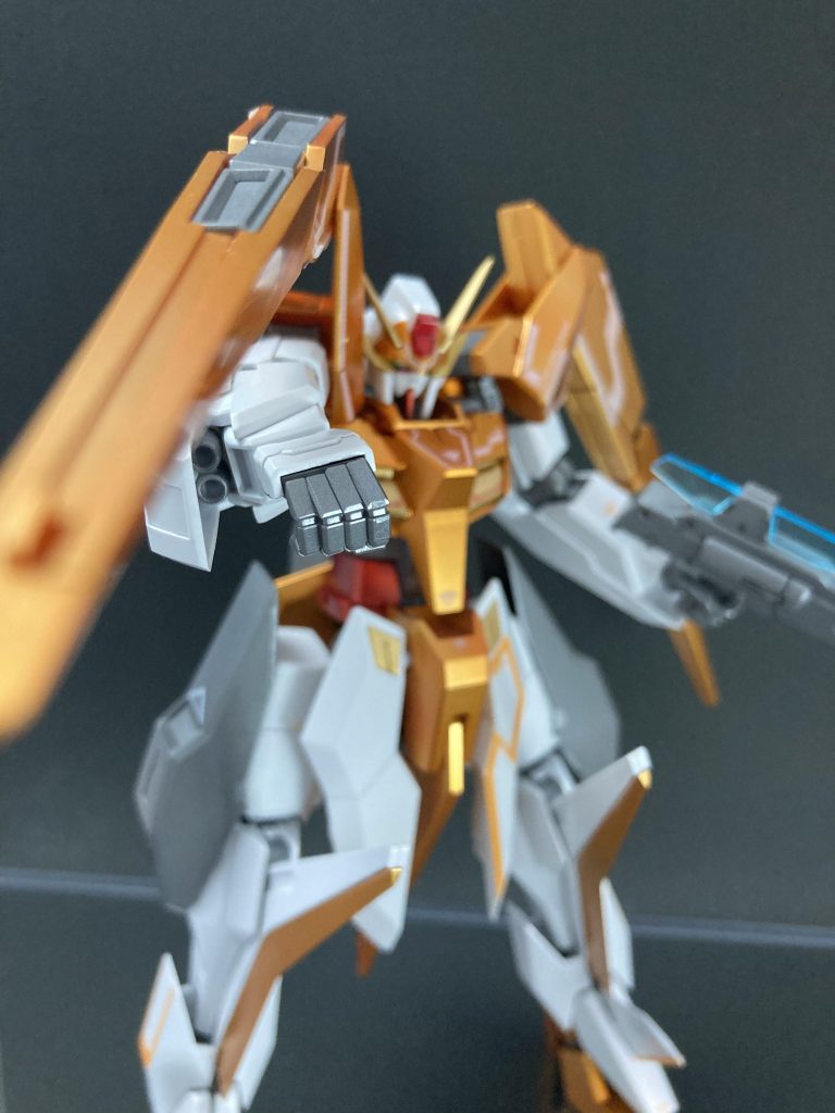 GNバルカン別パーツなので塗り分け楽々