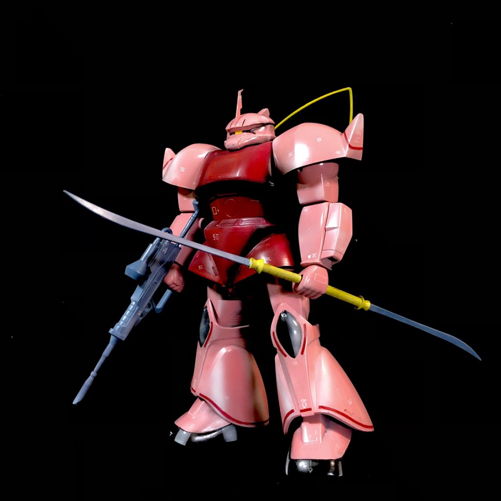 旧キット1/100｢山勝風シャア専用ゲルググ」–3枚目/制作者：GORO55