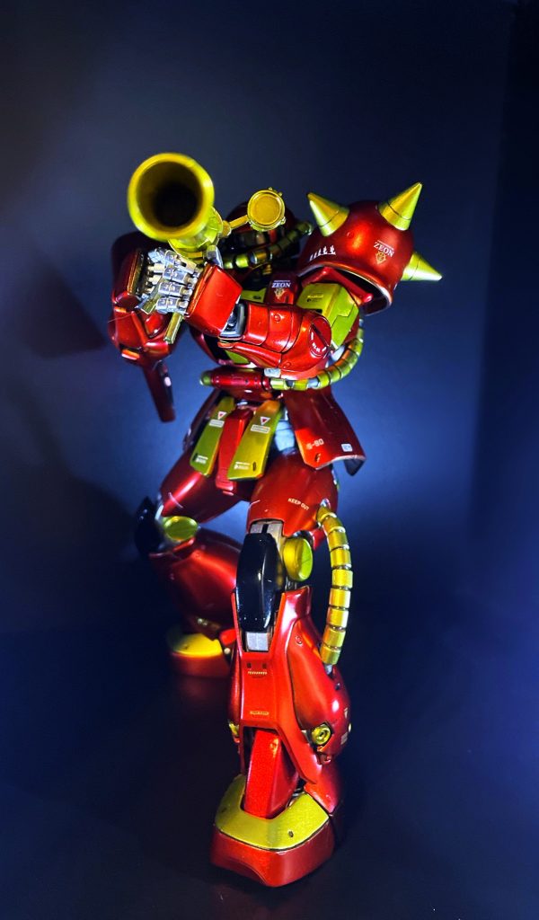 クリアカラーの稀釈失敗で端にカラーが流れてしまったりとハプニングもありましたが楽しく塗ることはできました！