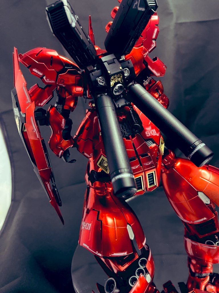 RG サザビー SPコーティング フレーム、部分塗装｜ゆーり(ロールシャッハ1号CV)さんのガンプラ作品｜GUNSTA（ガンスタ）