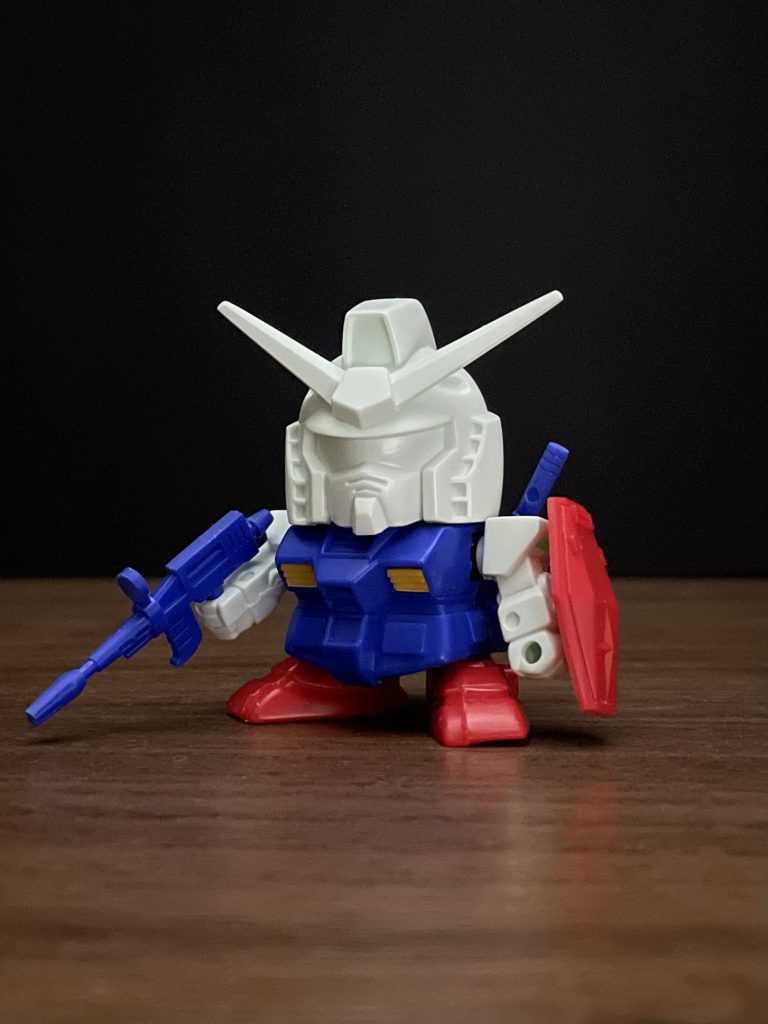 BB戦士パーフェクトガンダムのベースのガンダムを作成しました。