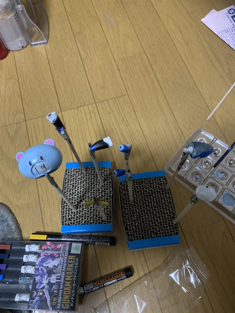 乾かしてる時のこの構図なんかいいですよねw