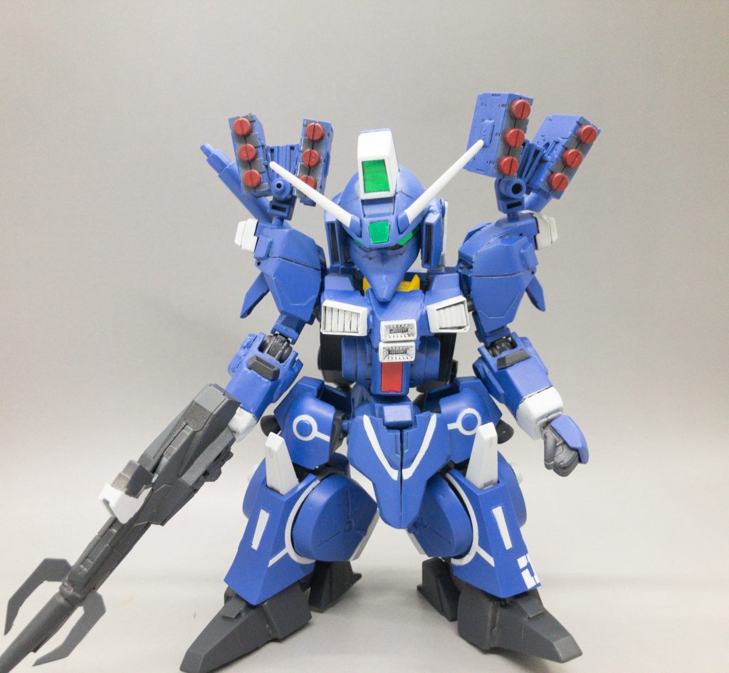 ミサイルは展開できます。次からは制作写真です。