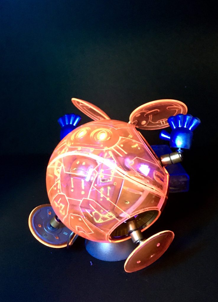 蓄光塗料＋内部LED発光！！フルバーニアン！オレが・・超ベジ○タだ！！