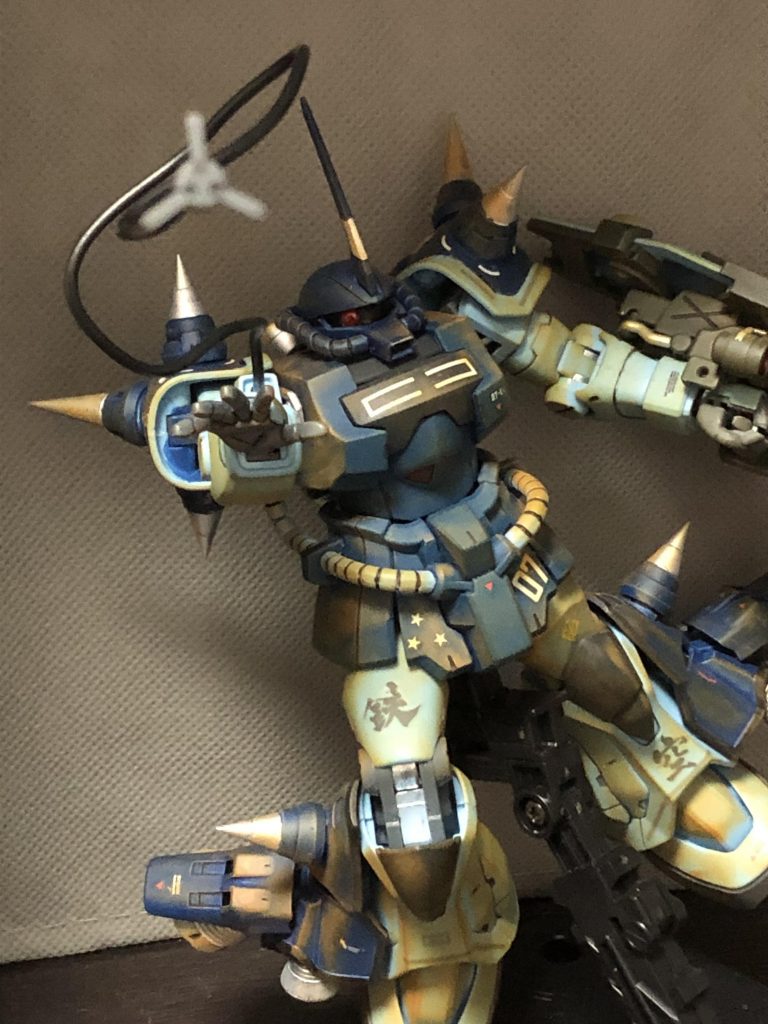 ヒートワイヤー発射、ワイヤー少しボケてるの悲しい