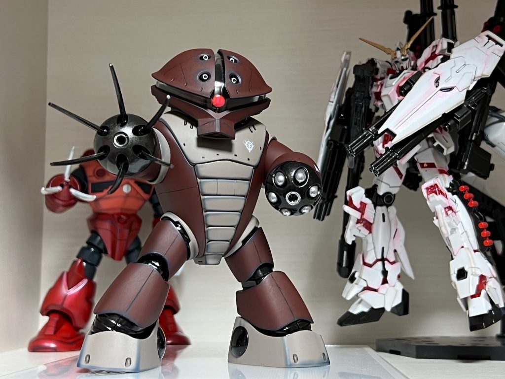 初投稿のフルアーマーユニコーンも一緒にʕ⁎̯͡⁎ʔ