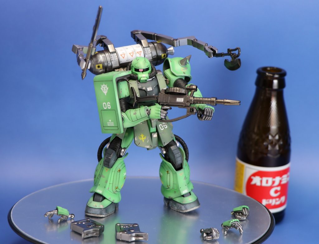 【HGTB】サンダーボルト版 量産型ザク–5枚目/制作者：urynn69342