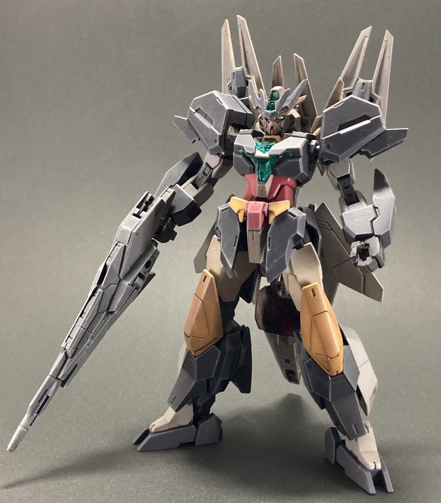 新しめのHGは合わせ目が出なくて凄く出来が良いですね✨多少パーツの噛み合いが緩い箇所がありましたが、細かく切ったマスキングテープで補強すれば何も問題ありませんでした♨️(  ◜ω◝ )🍵