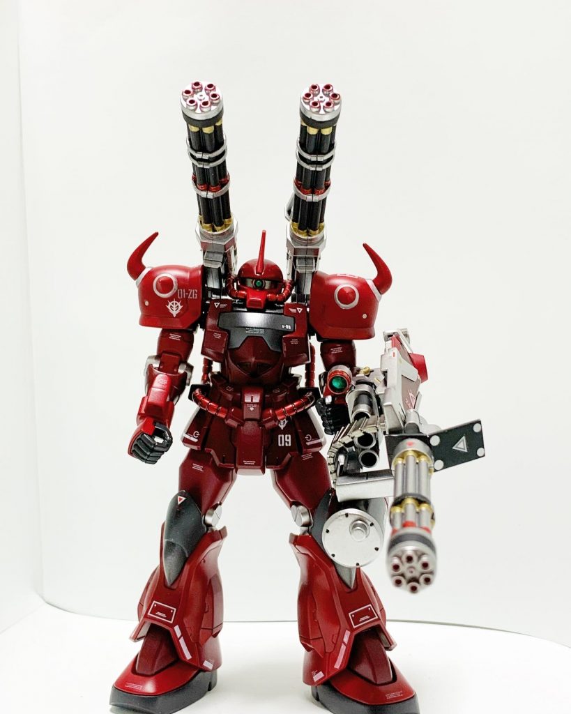 HGグフクリムゾンカスタム重装備–5枚目/制作者：Lieeze