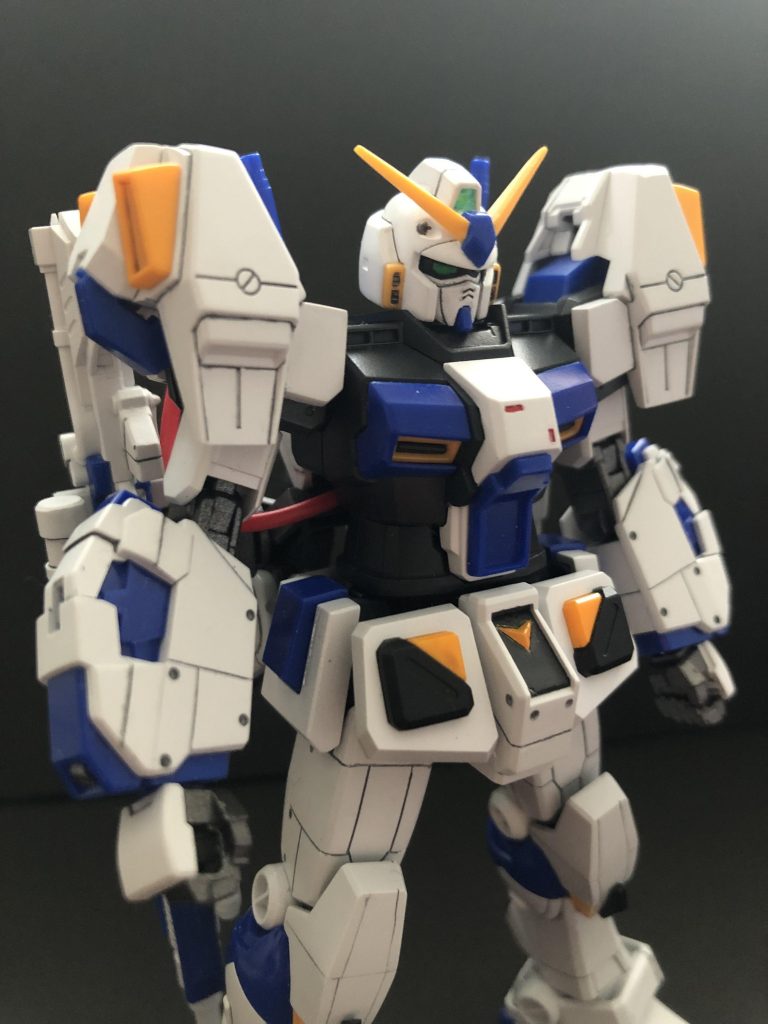 HGUCガンダム4号機–3枚目/制作者：@hiroyukigunpla