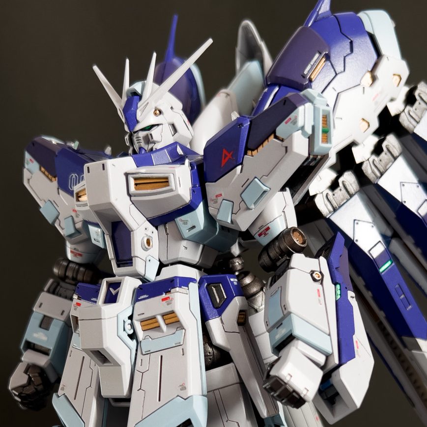 RG Hi-νガンダム&ハイパー・メガ・バズーカ・ランチャー｜kazu54さんの