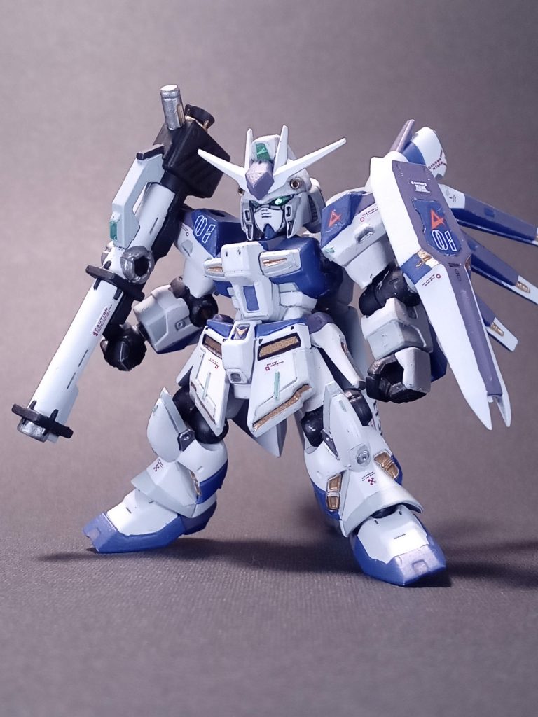 フルリペイント ガンダムコンバージ HI-νガンダム H.W.S. 塗装 完成品