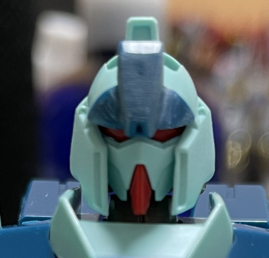 顔の合わせ目消しと奥行き修正、下頬の改造