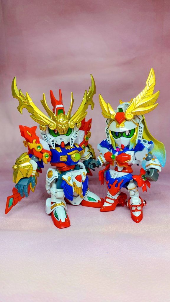 合わせて祝融ガンダムも。祝融は後日時間を見つけて投稿したいと思います。