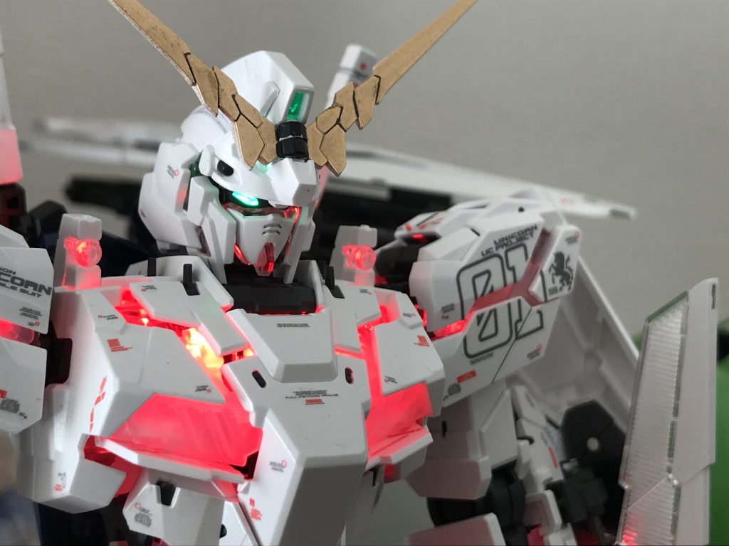 デストロイモードのバストショットも。