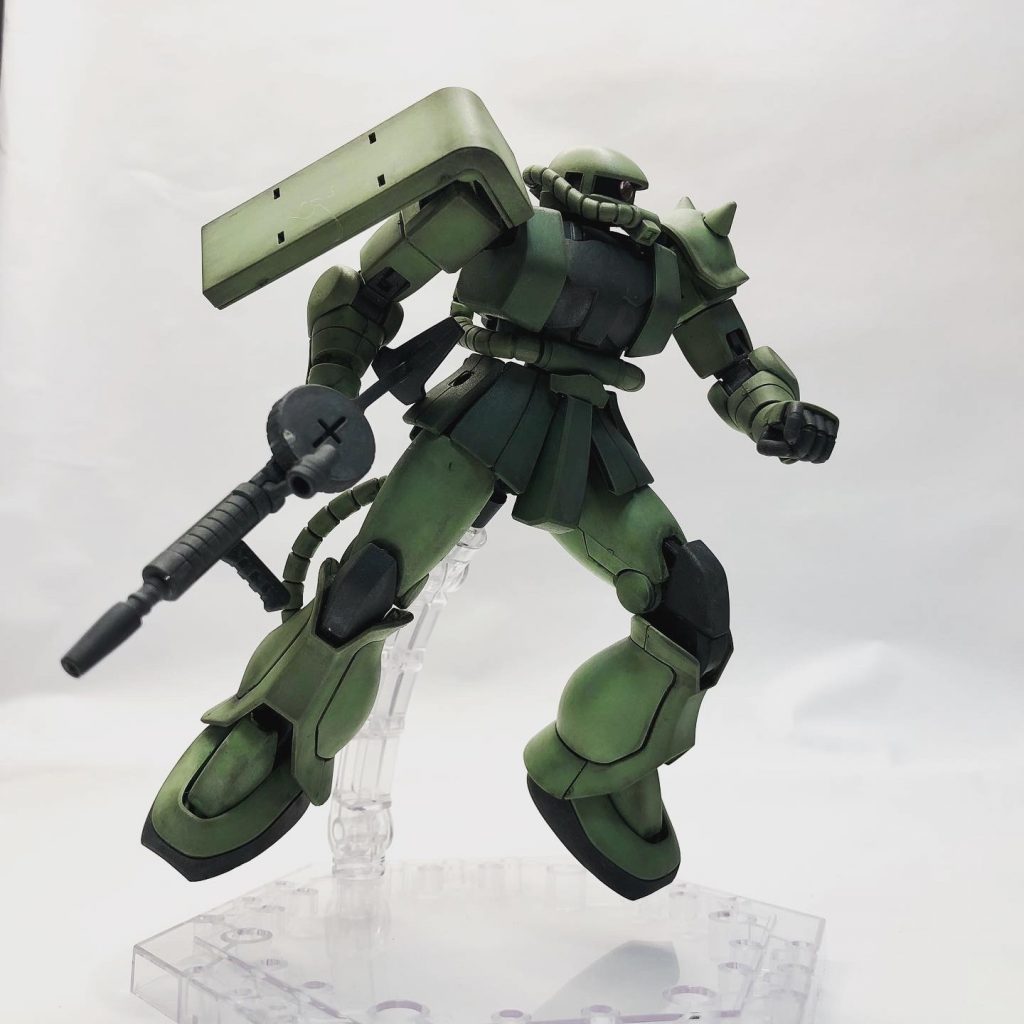 陰影とグラデ塗装になるようにウェザリング