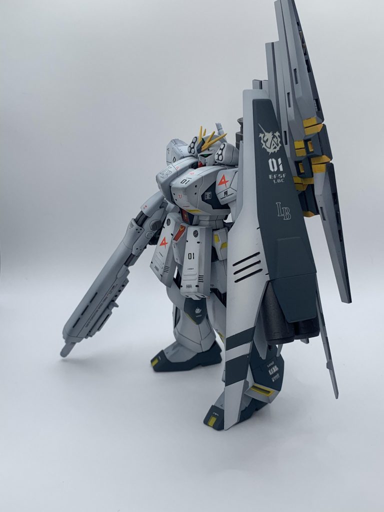 HGUC νガンダムhws ファレホ塗装–4枚目/制作者：MR.T