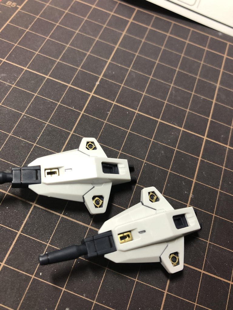 何気に初めてゴールドで部分塗装しました笑(ガンプラ歴約8年)