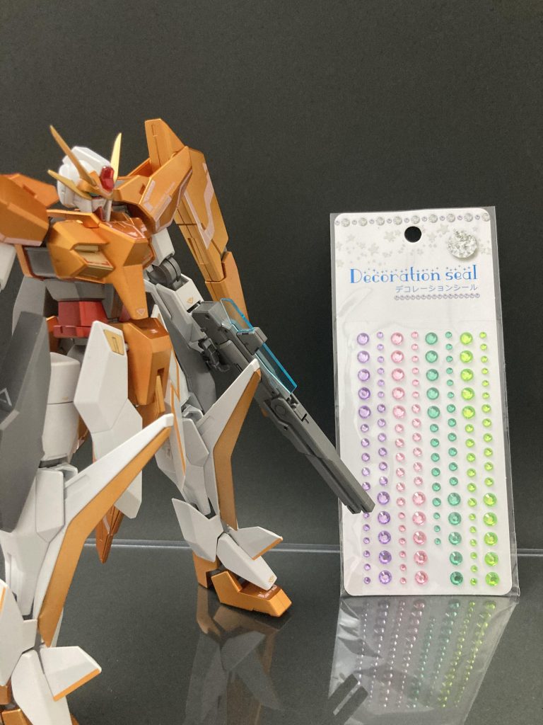 セリアのシール貼っただけお手軽です！