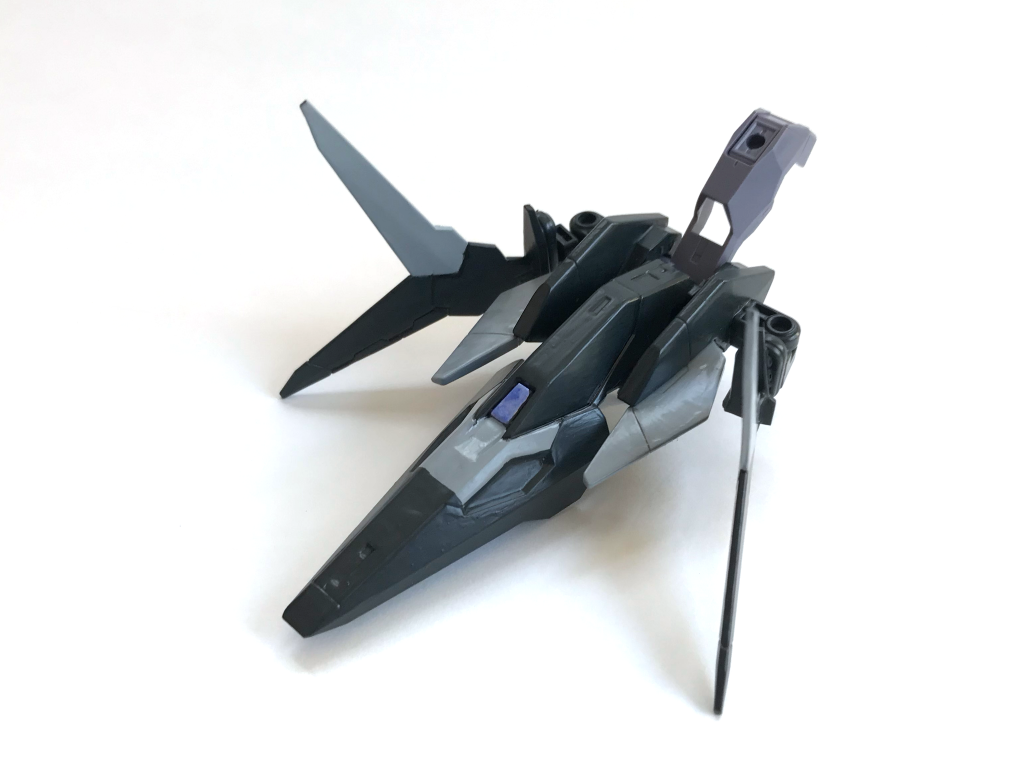 アルスコアディフェンサー(バックパックモード)コアガンダムIIのコアディフェンサーに相当する装備で、機能はコピー元とほぼ同じです。