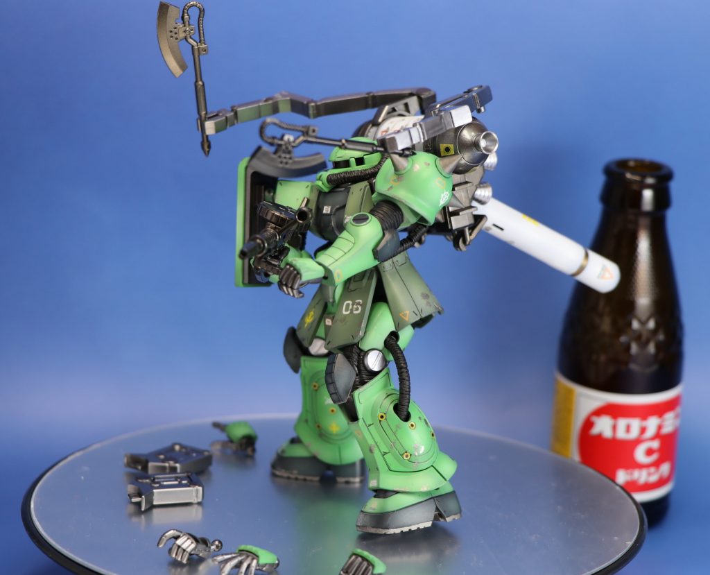 【HGTB】サンダーボルト版 量産型ザク–3枚目/制作者：urynn69342