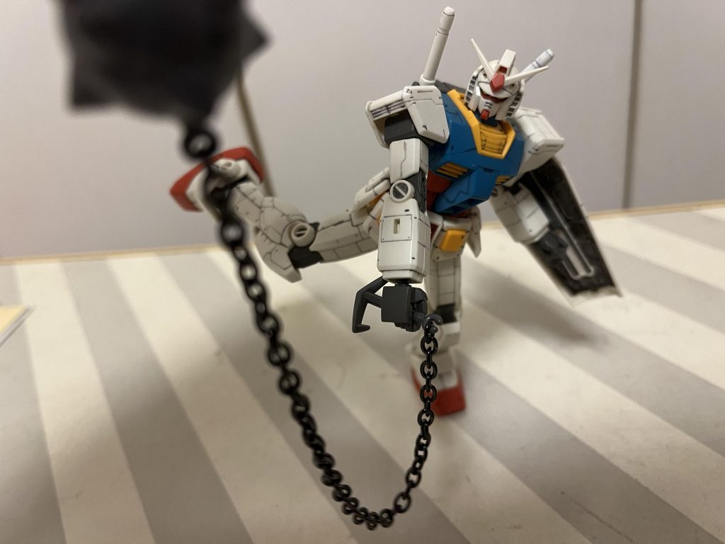 ハンマー好き。けど、ガンダムハンマーのみでハイパーの方は付属してません。