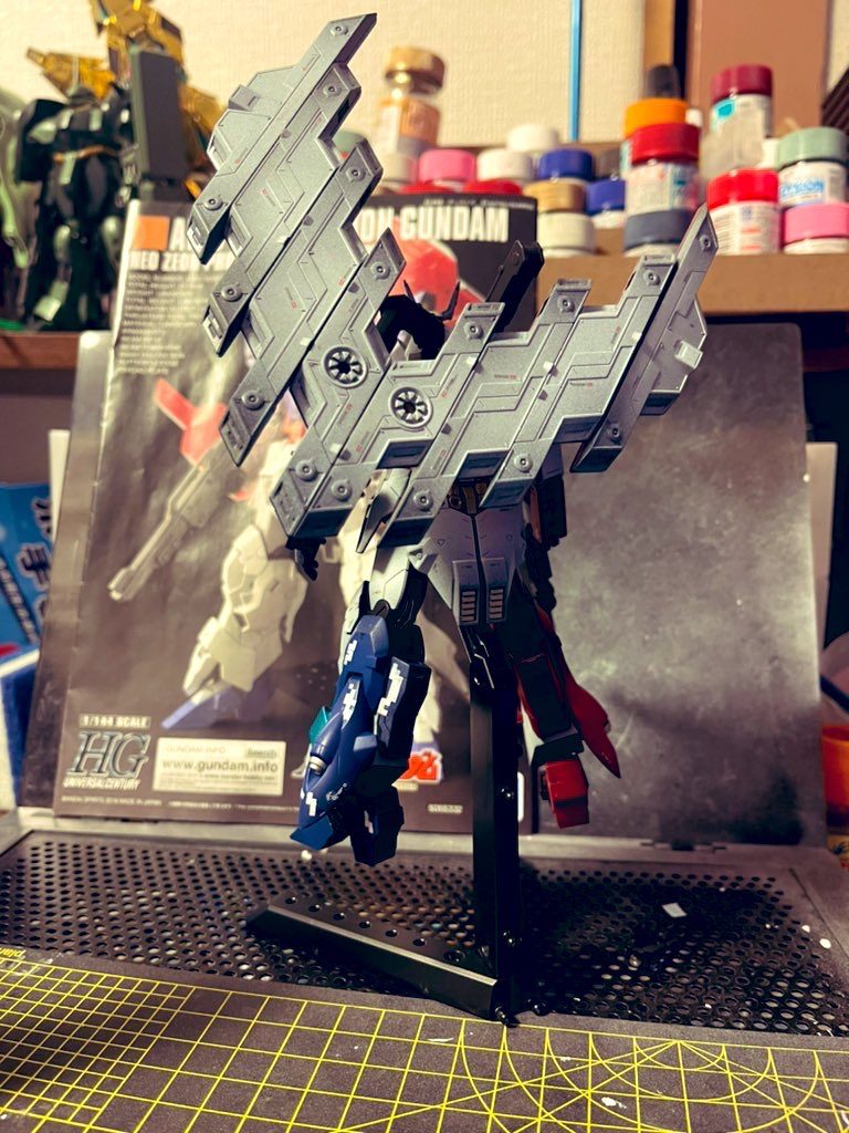 HG ムーンガンダム Yuri-custom (メタリック塗装 全塗装