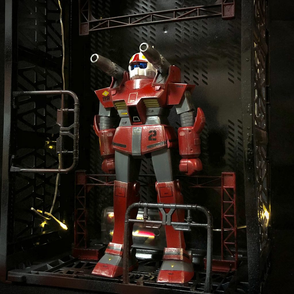 旧キット1/100｢プロトタイプGMキャノン」–9枚目/制作者：GORO55