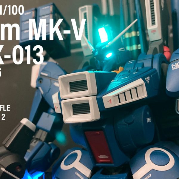 MG ガンダムMK-V 電飾改造 ガンダムセンチネル