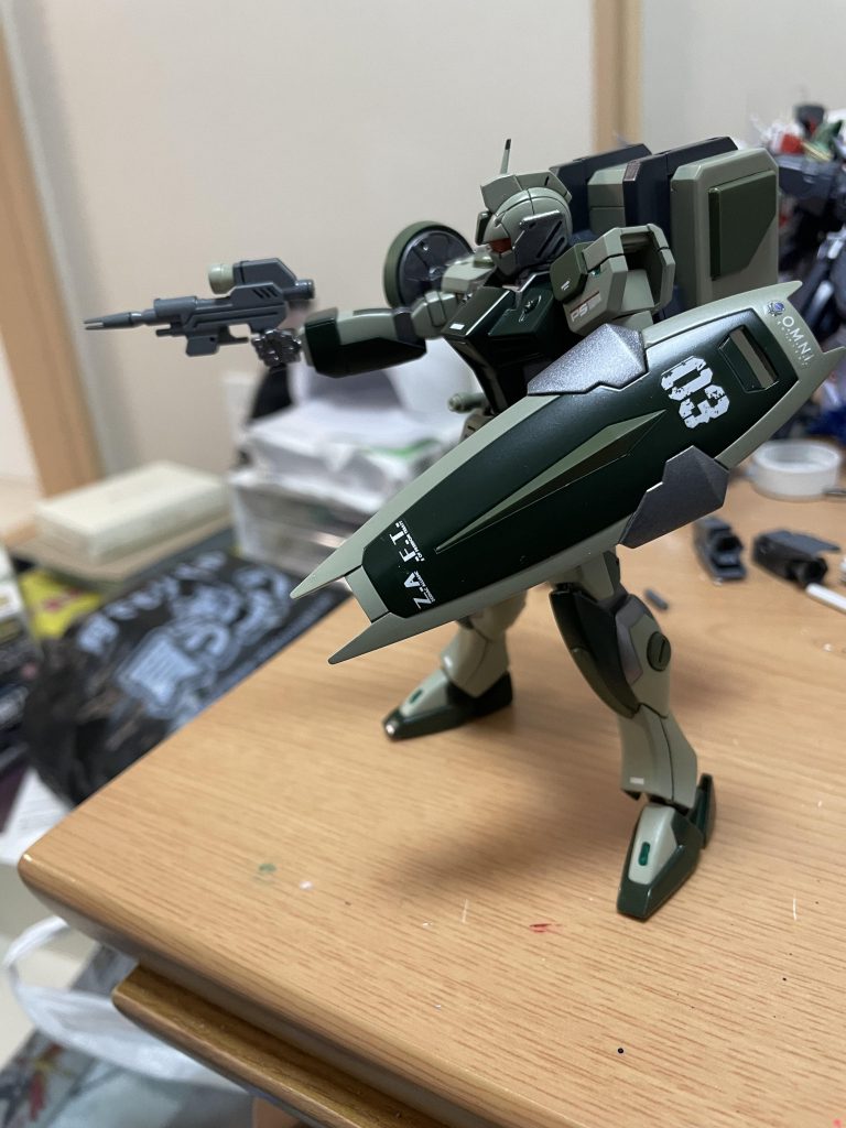 ザフトを討ち倒したい気持ちをシールドでちょっとアピールしてみました(笑)