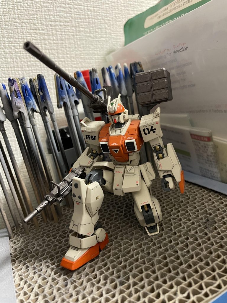 スミ入れしてみて「もっと締まりが欲しいなぁ…」と思い、ここからウェザリング工程でフィニッシュ!単純なミキシングですがお気に入りの一作となりました!ここまでご覧くださりありがとうございました!2022年最初の投稿となりましたが、いかがだったでしょうか?いいね、コメントをくだされば励みになります!よろしければご評価のほど、よろしくお願いいたします!^_^