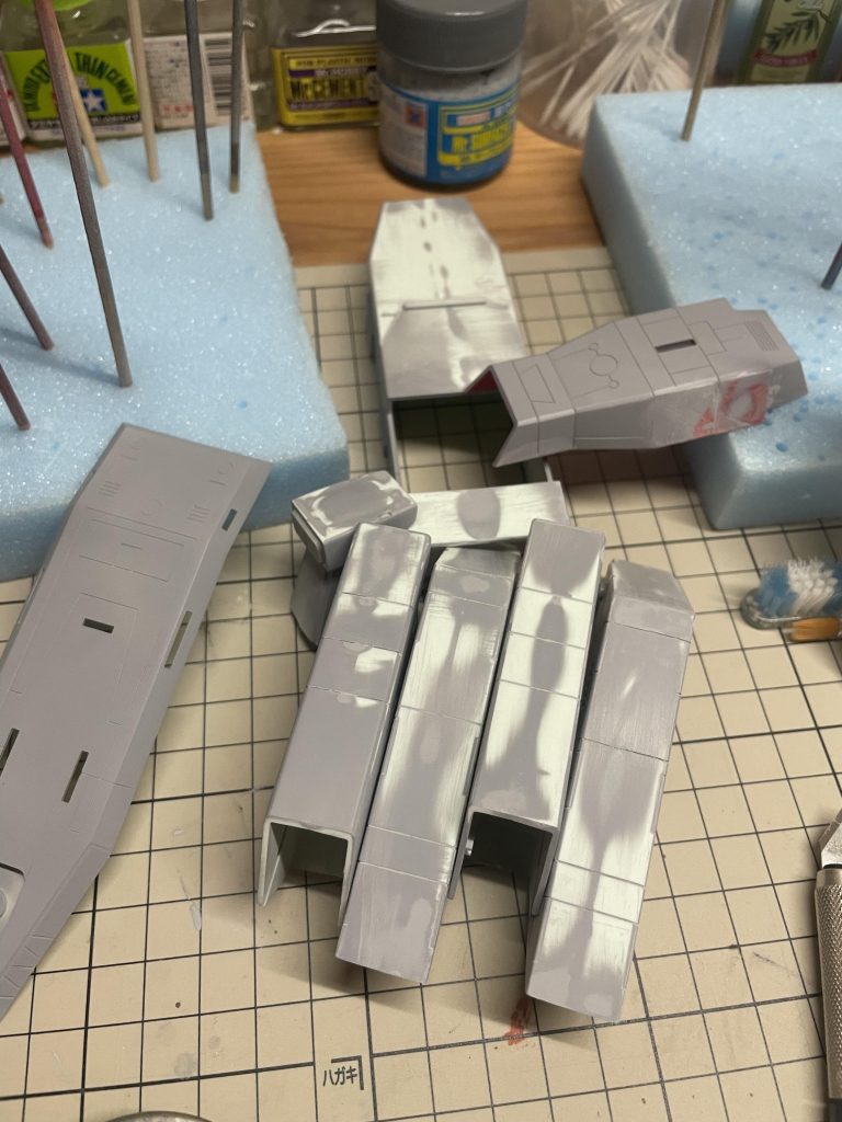 旧キット　ホワイトベース–7枚目/制作者：ogagaga