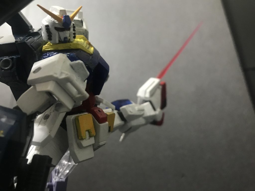 隠し腕ができたガイドウ・アオンの機体!