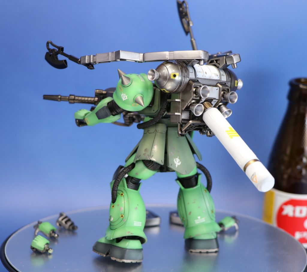 【HGTB】サンダーボルト版 量産型ザク–2枚目/制作者：urynn69342