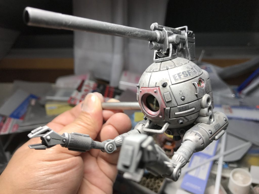 〝小隊長機〟の完成状態。