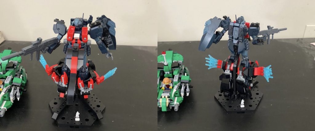 “Aqua Form (Above Atmosphere)” In this slightly altered version a transformation takes place turning the Spydires into heels. The Jesta toes are the bent down to become the new feet.For traveling from the Atmosphere and into space by piercing the the air with the chest armor and Wings Of Light “low pulse Ver”.「アクアフォーム(大気圏上)」このわずかに変更されたバージョンでは、Spydiresをかかとに変える変換が行われます。 ジェスタのつま先は下に曲がって新しい足になります。チェストアーマーとウィングスオブライト「ローパルスVer」で空気を貫通し、大気から宇宙へと移動します。