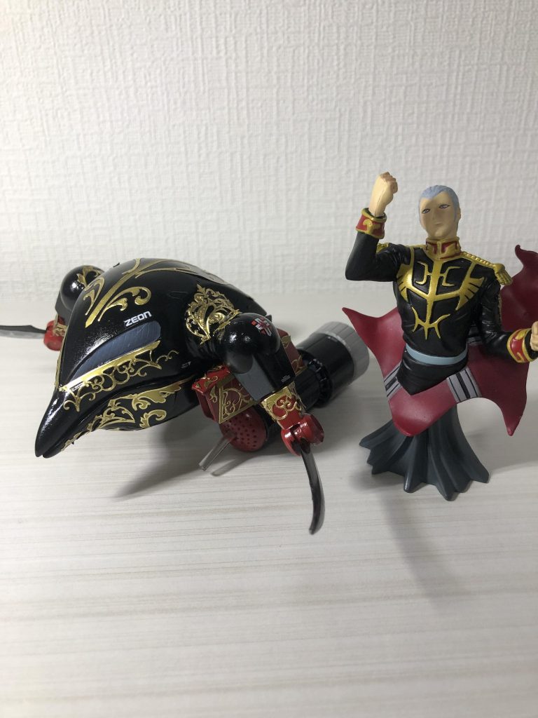 大将、総帥なので専用機は微妙ですが影武者が乗るかもで、考えてみました